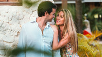 Shari and Mike during their maternity session at St Regis